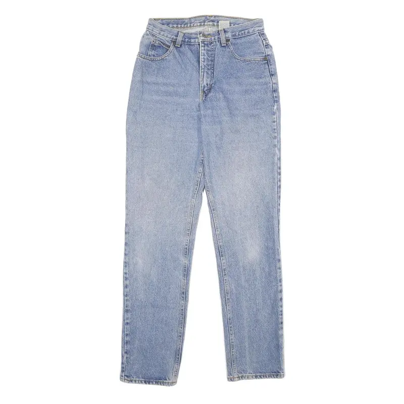 Calvin Klein Womens Jeans Blue Classic Straight Denim Medium W26 L32 High Rise 1