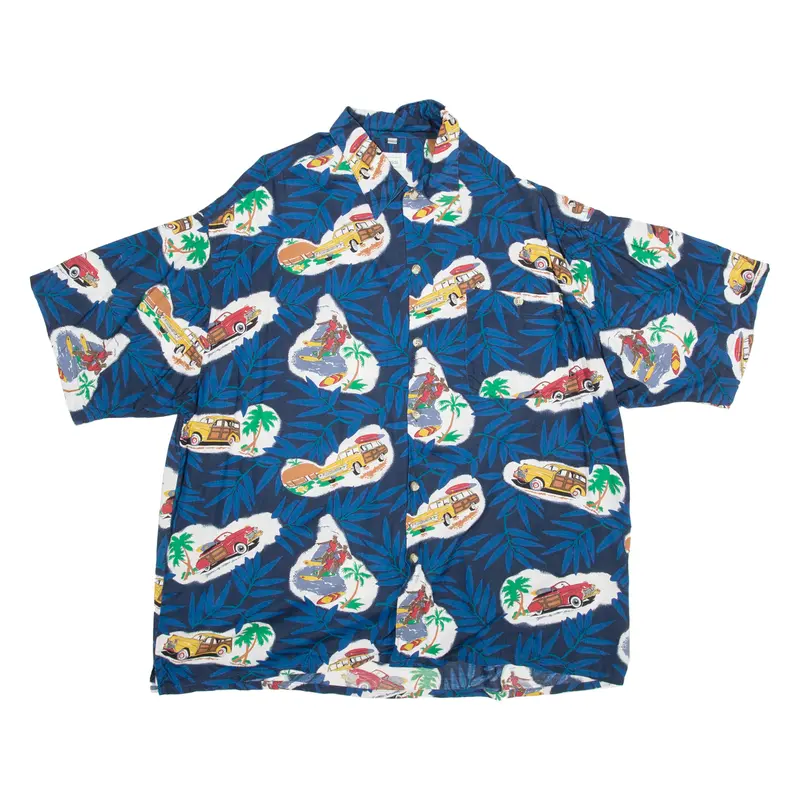 Canda Mens Shirt Blue Xl 1