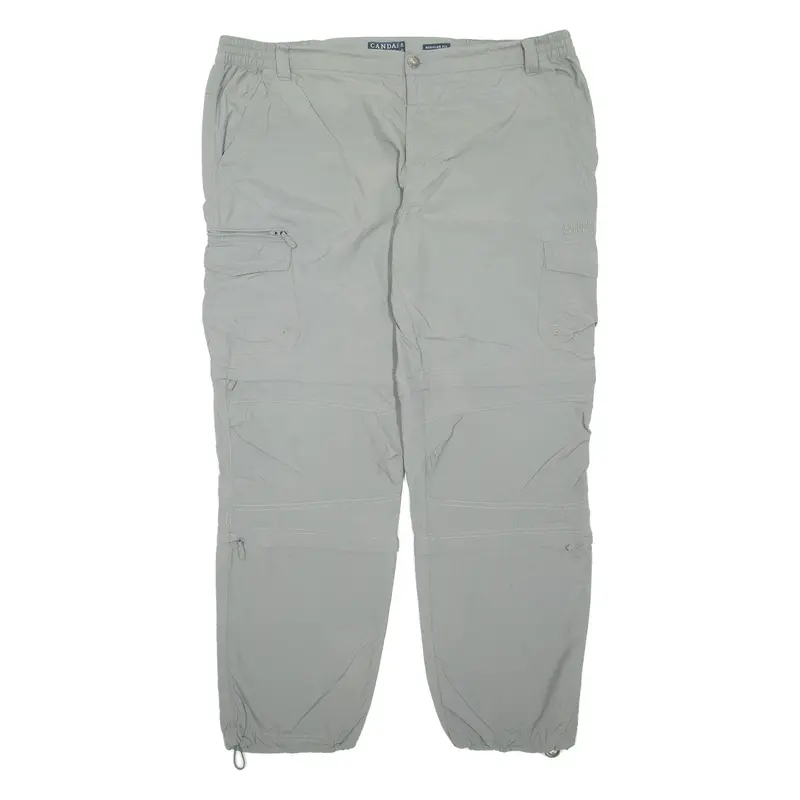 Canda Outdoor Mens Trousers Grey Regular Tapered Nylon W44 L32 1