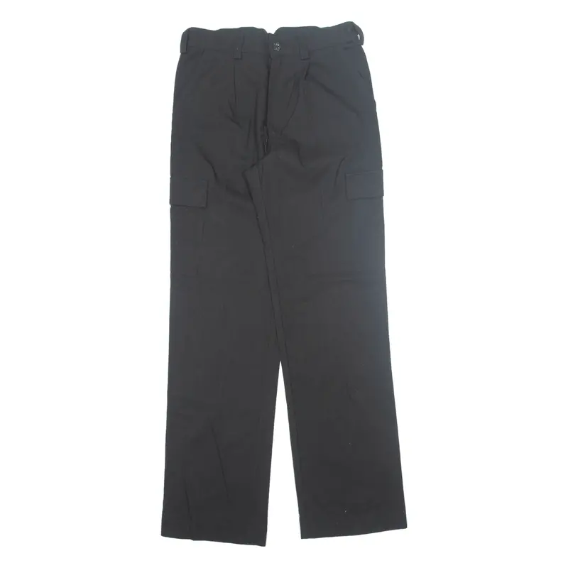 Cargo Womens Trousers Black Regular Straight W30 L33 1