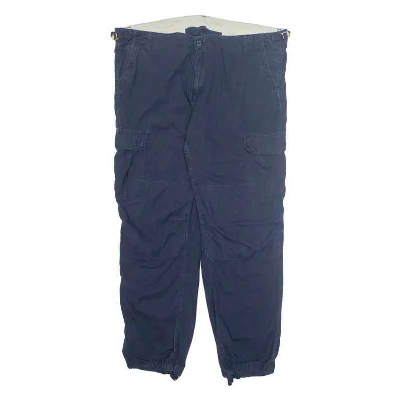 Carhartt Cargo Workwear Mens Trousers Blue Regular Tapered W40 L32 1