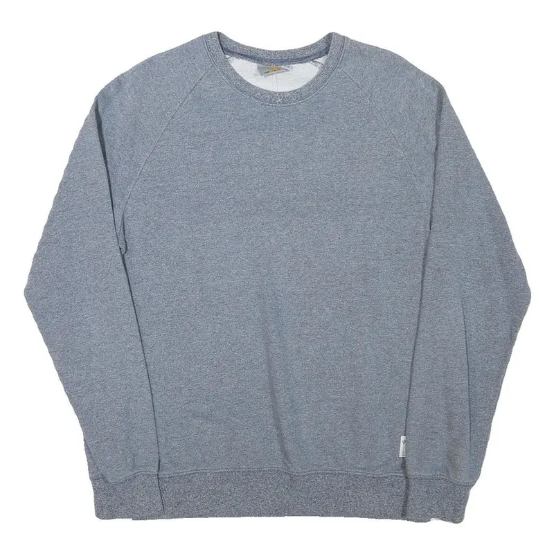 Carhartt Mens Grey S Crew Neck Cotton Blend Sweatshirt Pullover Casual 1
