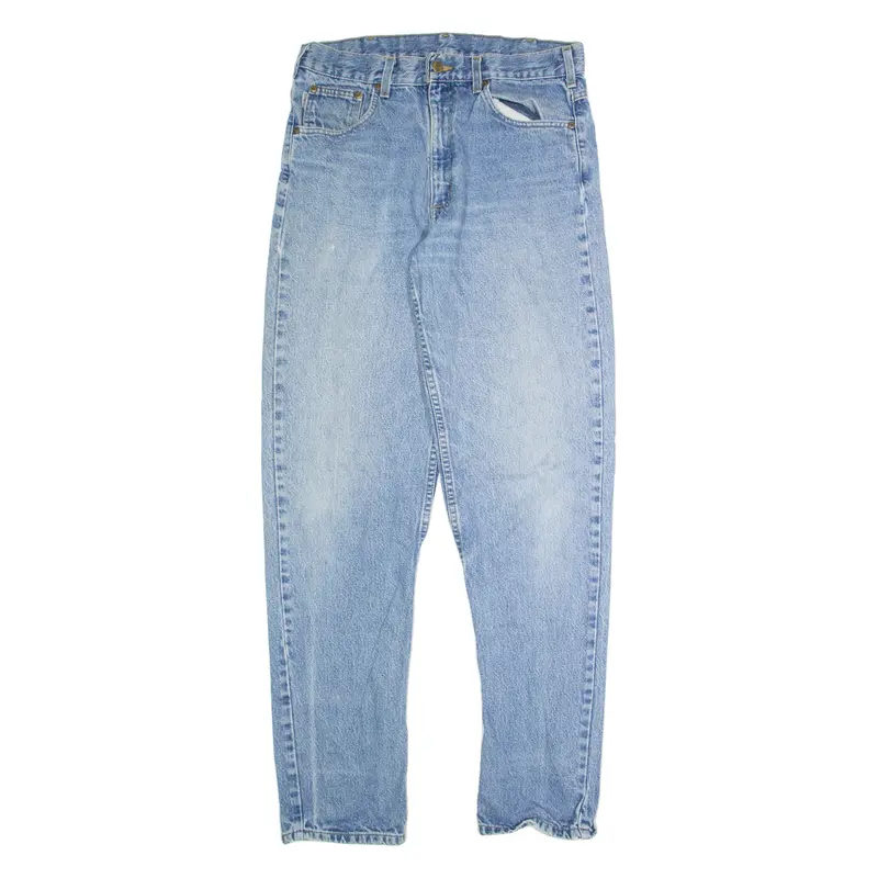 Carhartt Mens Jeans Blue Regular Straight W34 L34 1