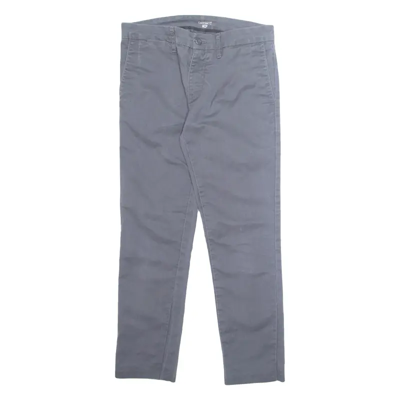 Carhartt Wip Chino Mens Trousers Grey Regular Tapered W30 L27 1