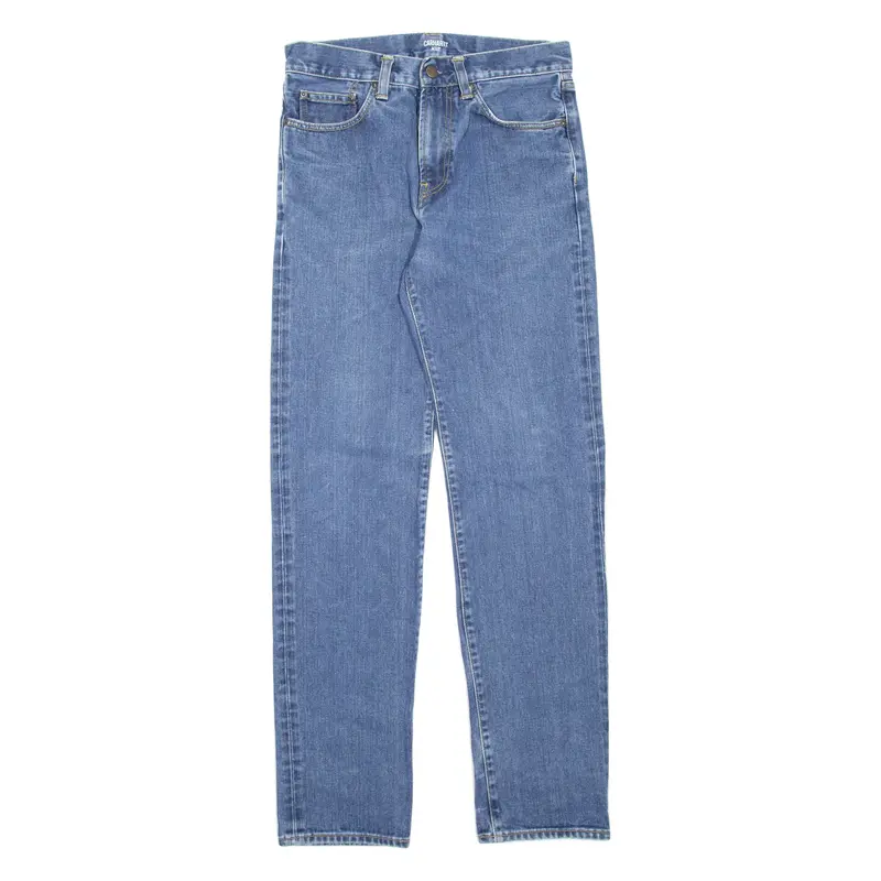 Carhartt Wip Pontiac Pant Mens Jeans Blue Regular Straight W28 L32 1