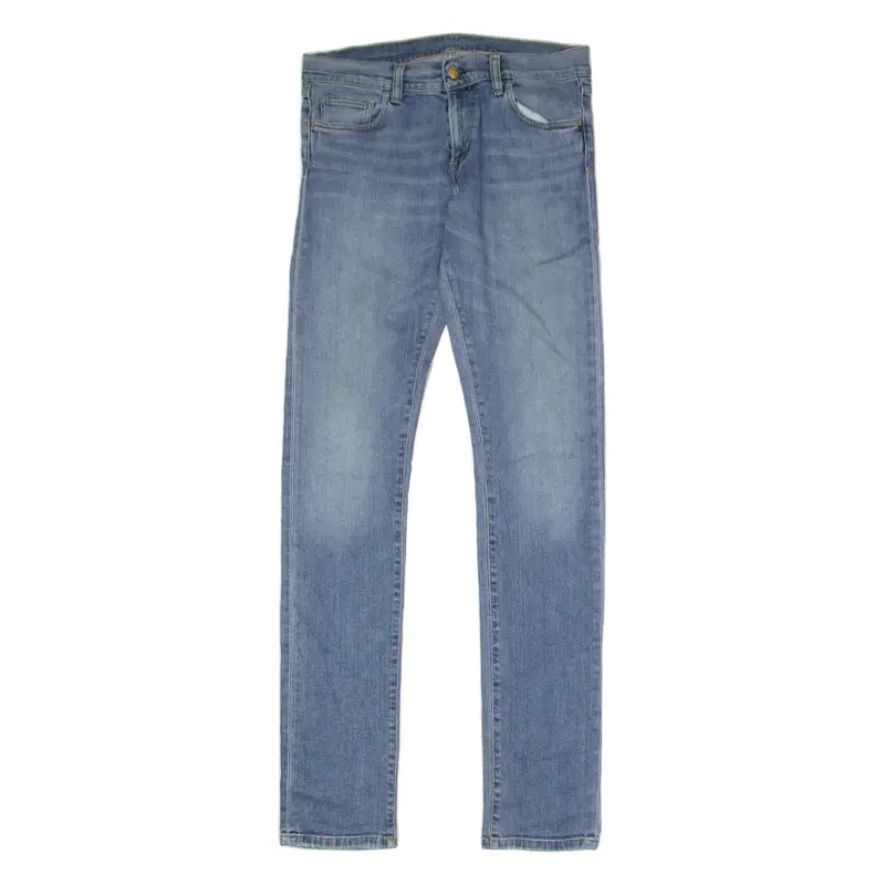 Carhartt Wip Rebel Mens Jeans Blue Regular Tapered Stone Wash W31 L34 1