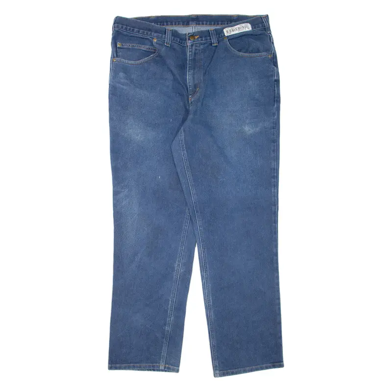 Carhartt Workwear Mens Jeans Blue Regular Straight W36 L32 1