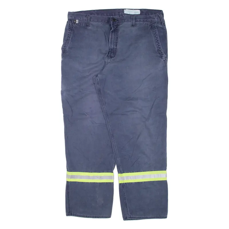 Carhartt Workwear Mens Trousers Blue Loose Straight W38 L29 1