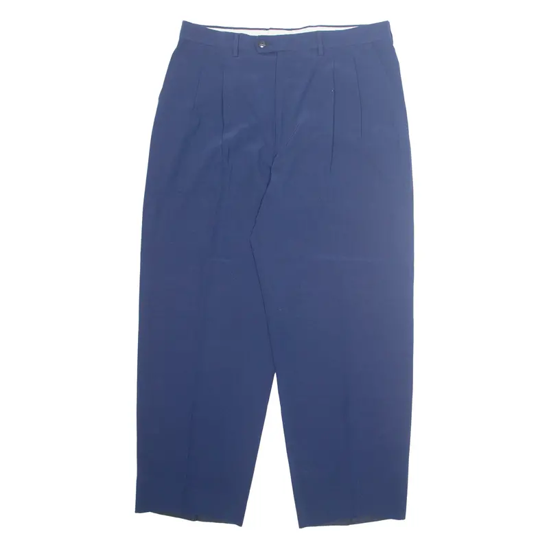 Carlo Pignatelli Chino Mens Trousers Blue Regular Straight W34 L28 1