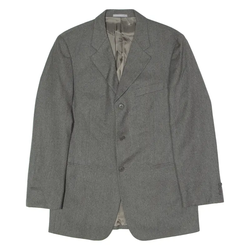 Cerruti Mens Blazer Jacket Grey Wool M 1