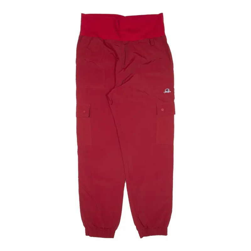 Champion Cargo Womens Track Pants Red Tapered Xl W32 L29 1