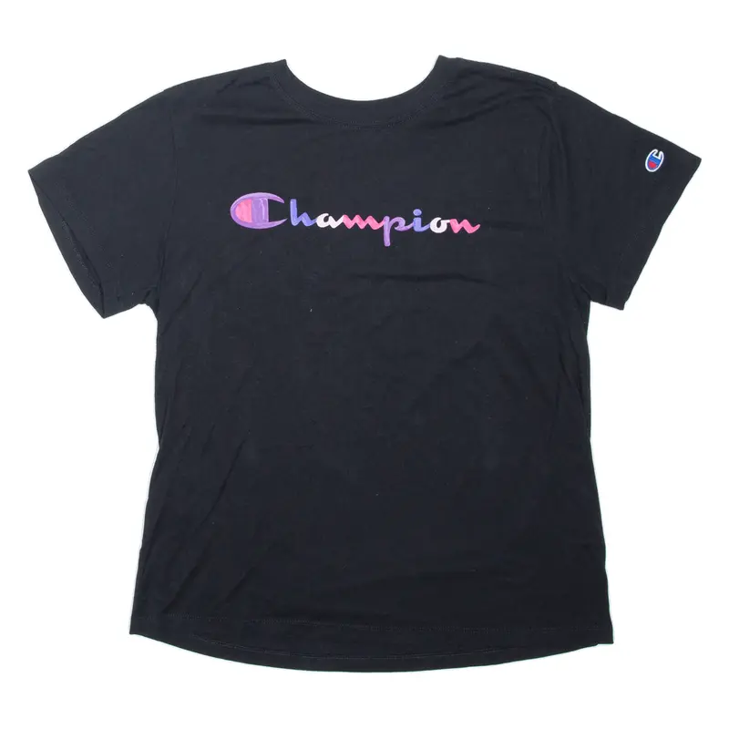 Champion Girls T-Shirt Black L 1