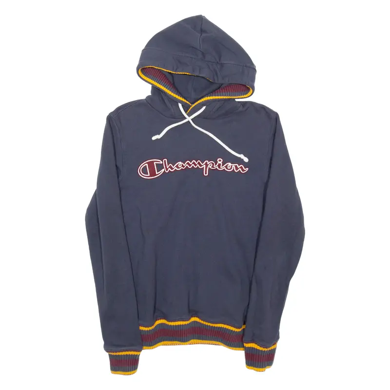 Champion Mens Blue Hoodie S 1