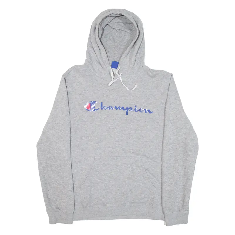 Champion Mens Grey Hoodie M 1