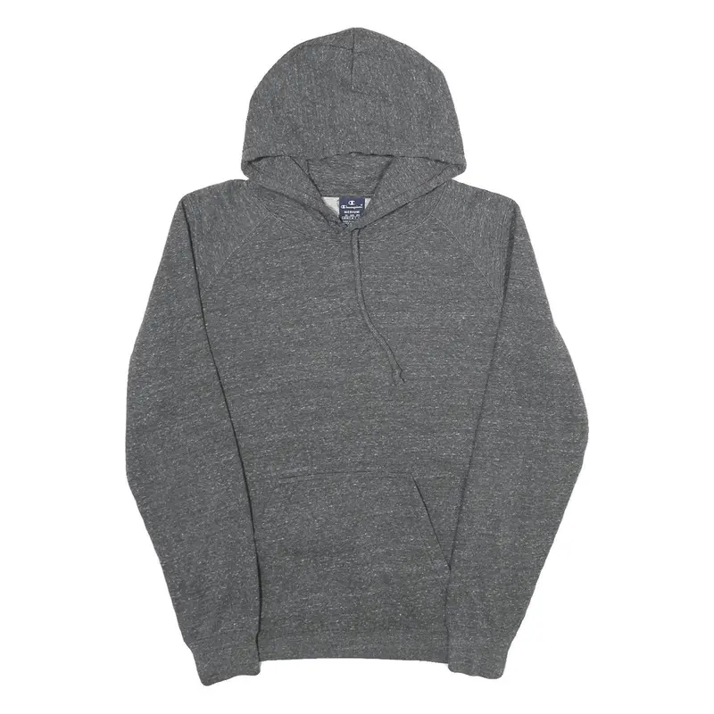 Champion Mens Grey Hoodie Pullover M Cotton Blend Casual Streetwear 1