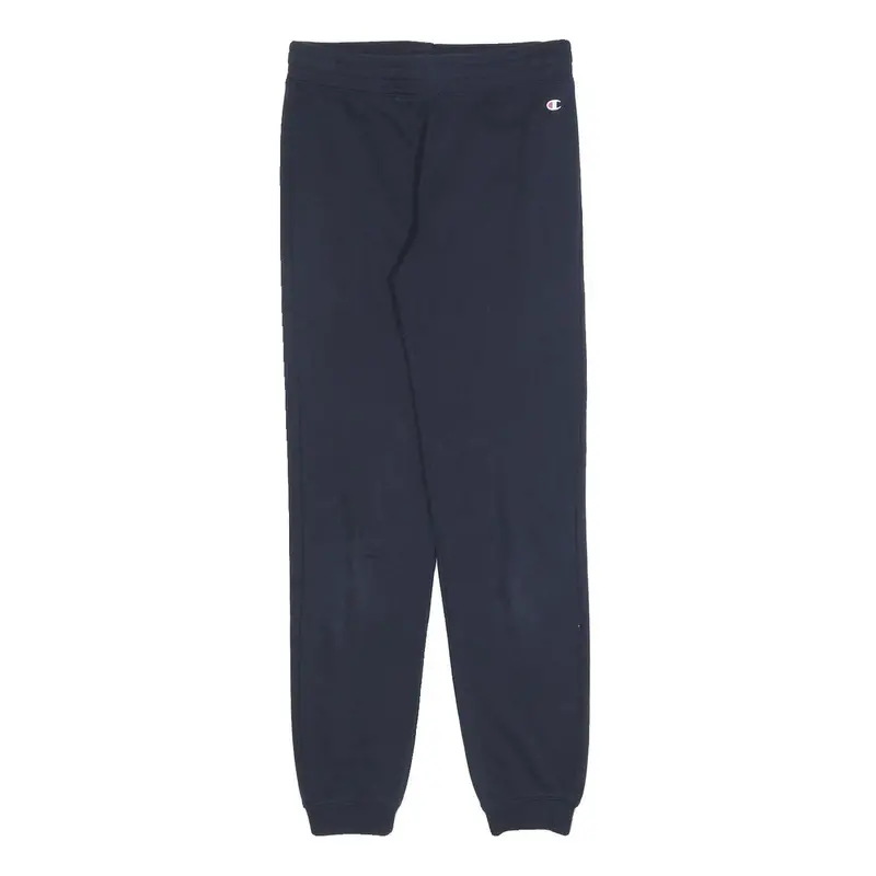 Champion Mens Joggers Navy Blue S W26 L28 Slim Tapered Cotton Blend Casual Wear 1