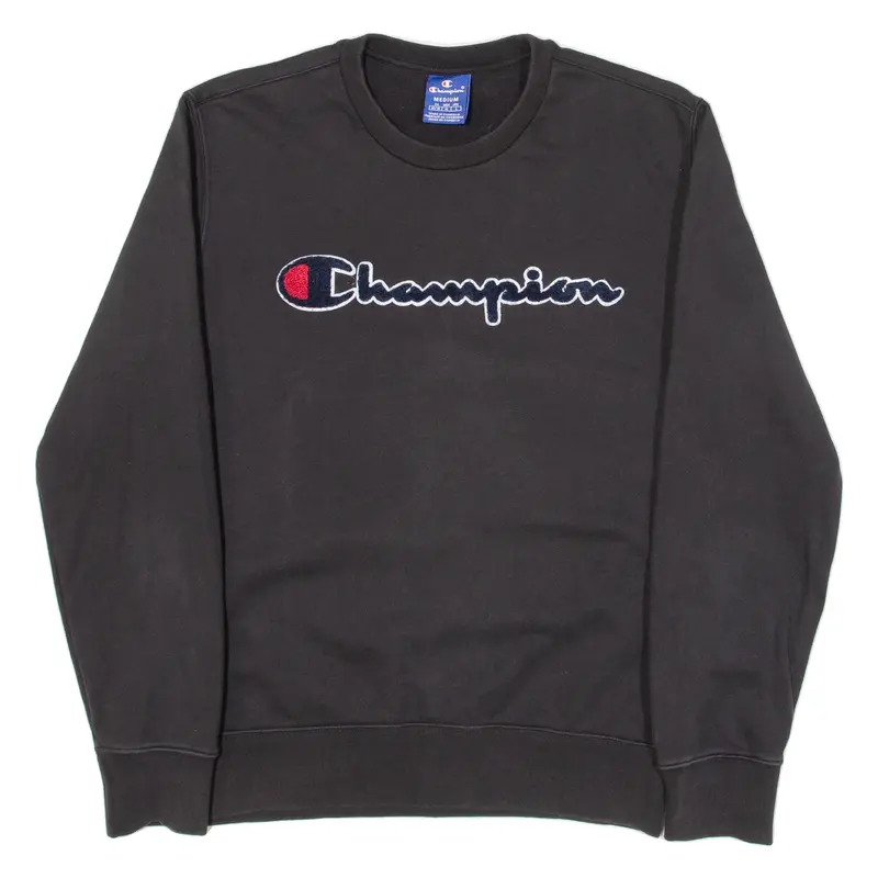 Champion Mens Sweatshirt Black M 1