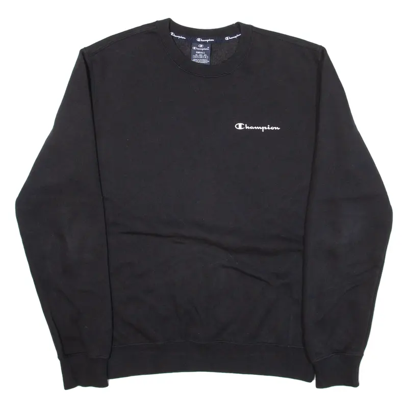 Champion Mens Sweatshirt Black S 1