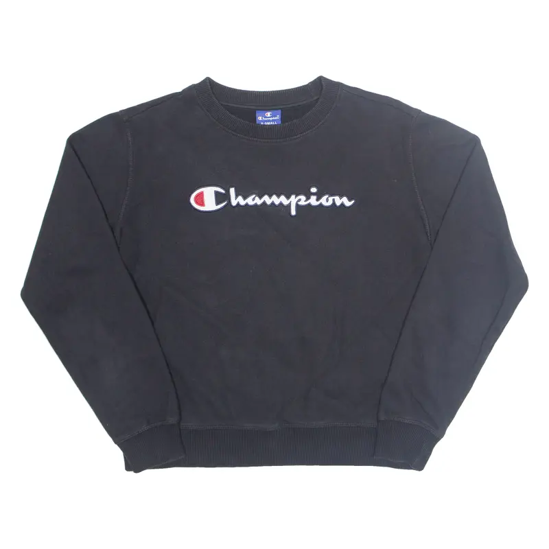 Champion Mens Sweatshirt Black Xs 1