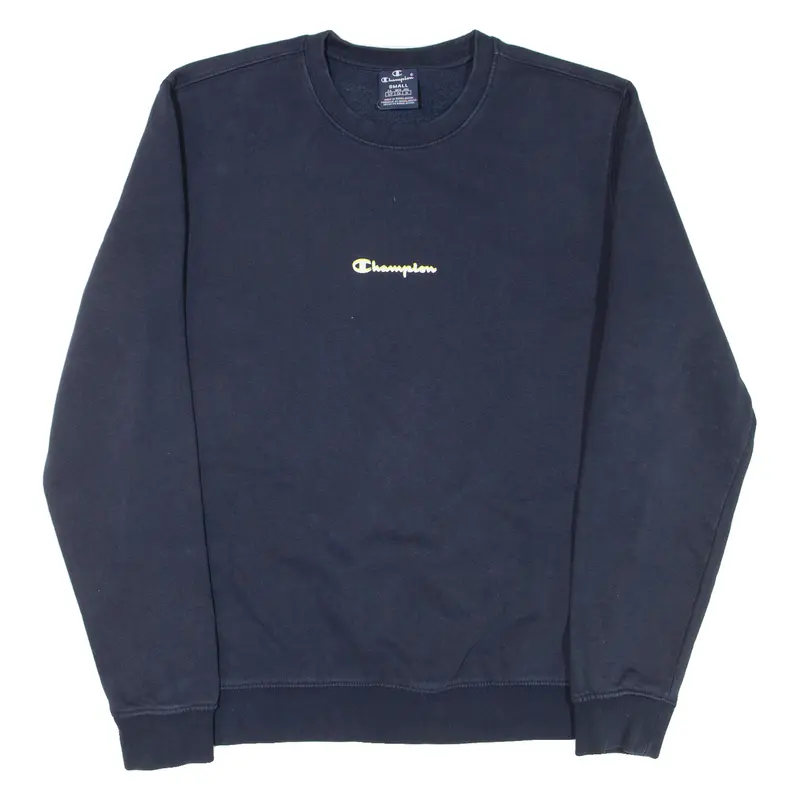 Champion Mens Sweatshirt Blue S 1