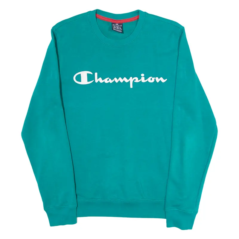 Champion Mens Sweatshirt Green Xs 1