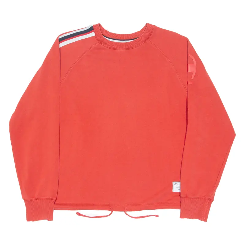 Champion Mens Sweatshirt Red Crew Neck Xl 1