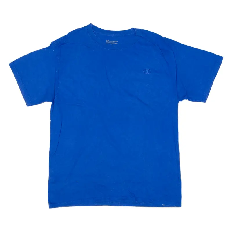 Champion Mens T-Shirt Blue M 1