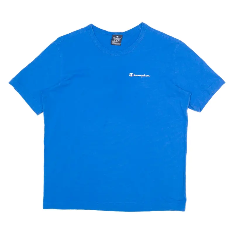 Champion Mens T-Shirt Blue M 1