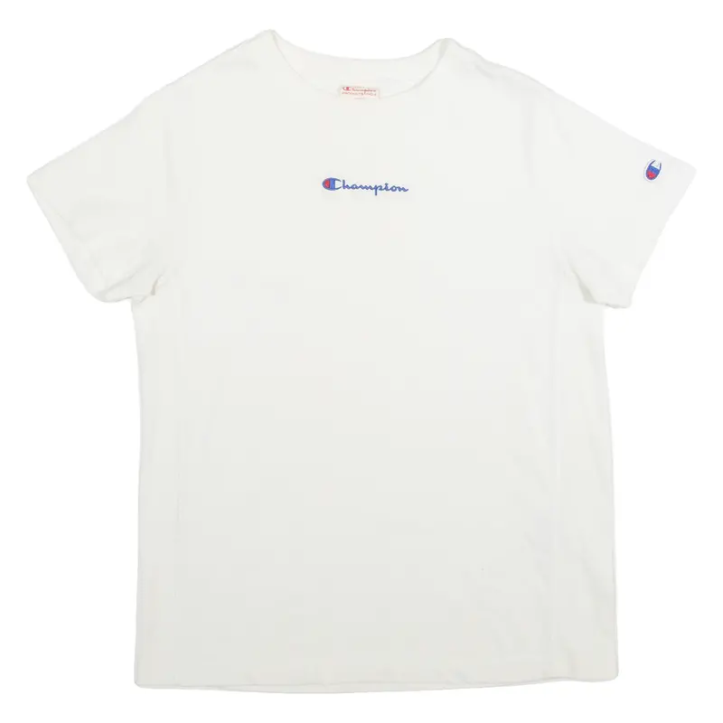 Champion Mens T-Shirt Cream Xs 1