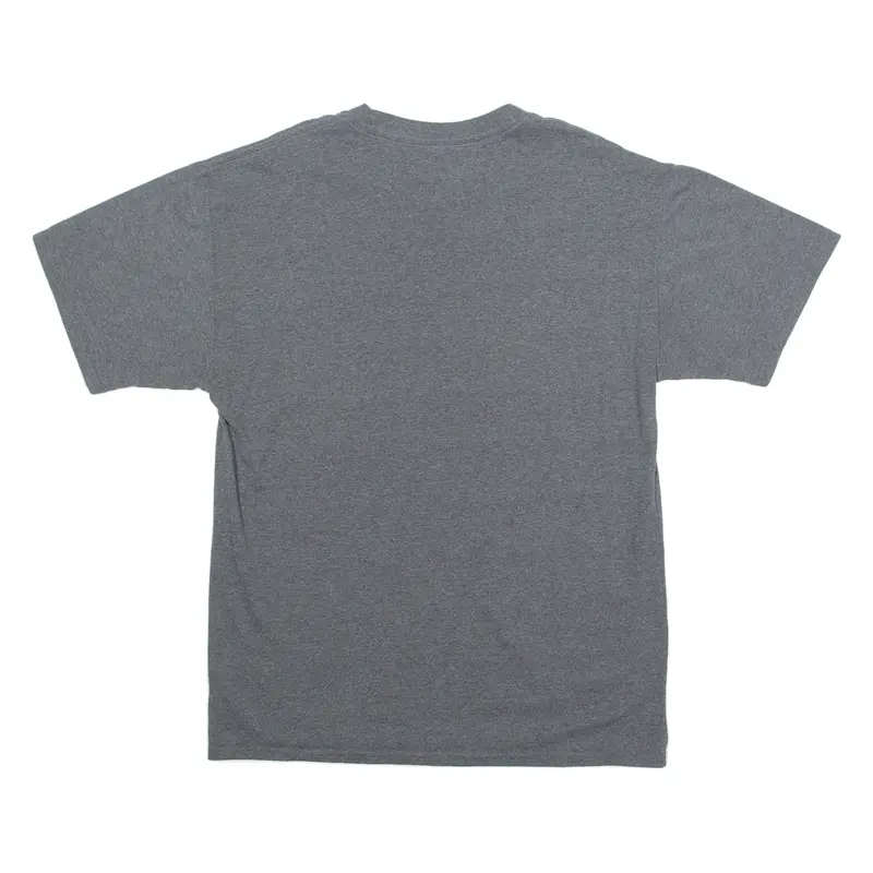 Champion Mens T-Shirt Grey Crew Neck L 1