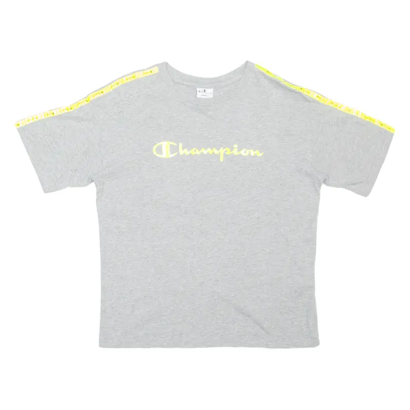 Champion Mens T-Shirt Grey S 1