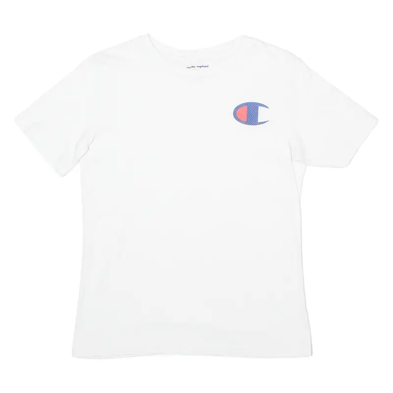 Champion Mens T-Shirt White Crew Neck Xs 1