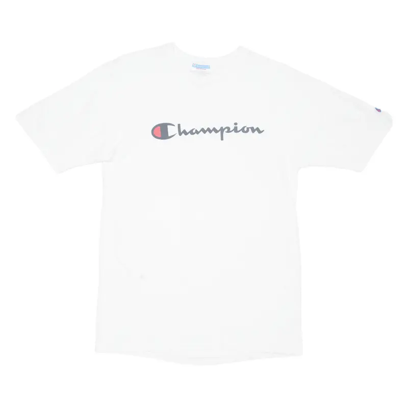 Champion Mens T-Shirt White M 1