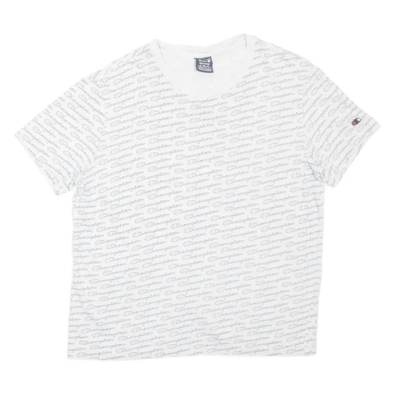 Champion Mens T-Shirt White M 1