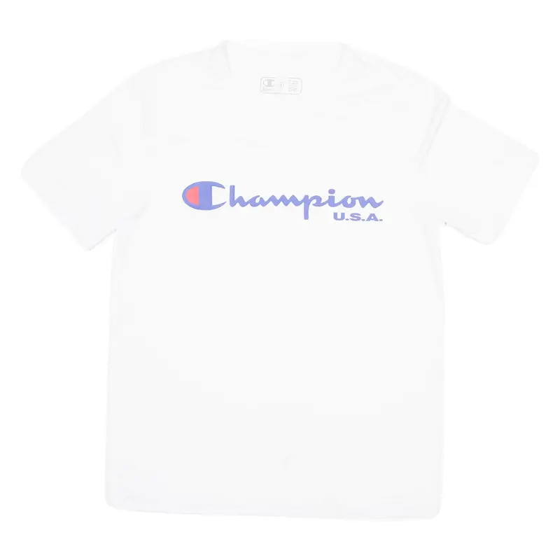 Champion Mens T-Shirt White S 1