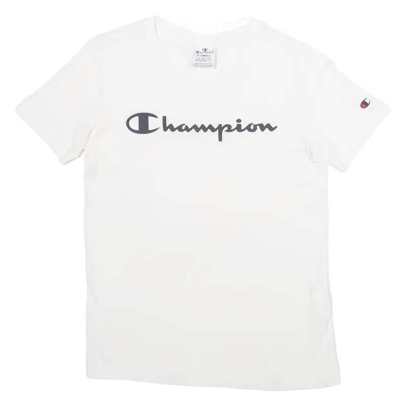 Champion Mens T-Shirt White Xs 1