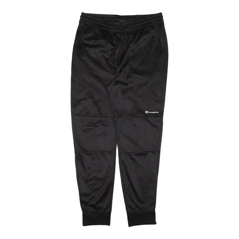 Champion Mens Track Pants Black Tapered L W32 L28 1