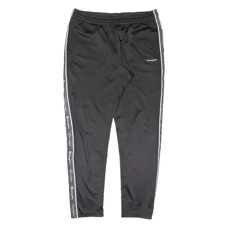 Champion Mens Track Pants Black Tapered Xl W33 L31 1