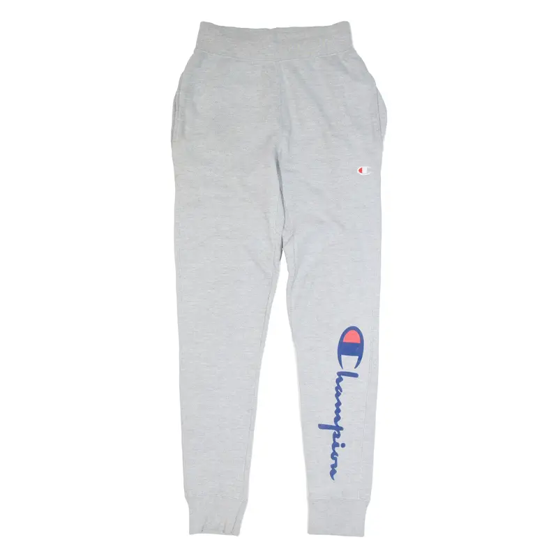 Champion Reverse Weave Mens Joggers Grey Tapered S W26 L32 1