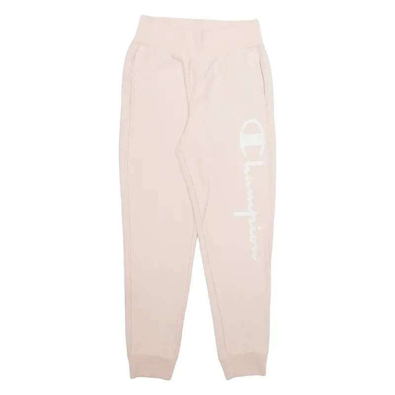 Champion Reverse Weave Womens Joggers Pink Tapered M W24 L27 1