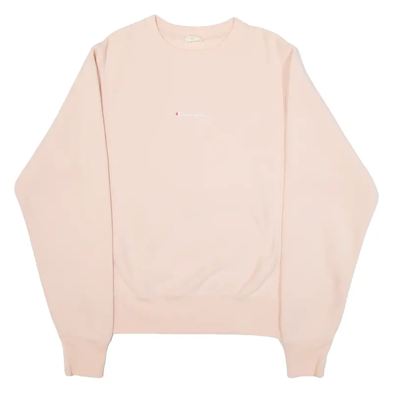 Champion Reverse Weave Womens Sweatshirt Pink Xs 1