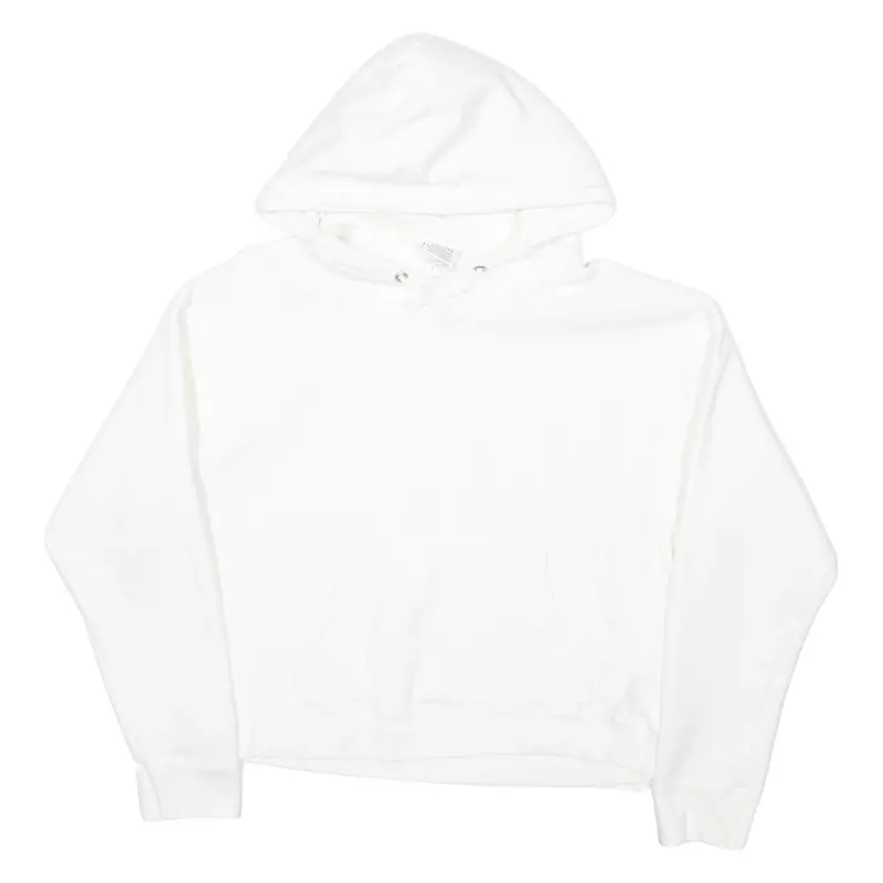 Champion Reverse Weave Womens White Hoodie Xl 1