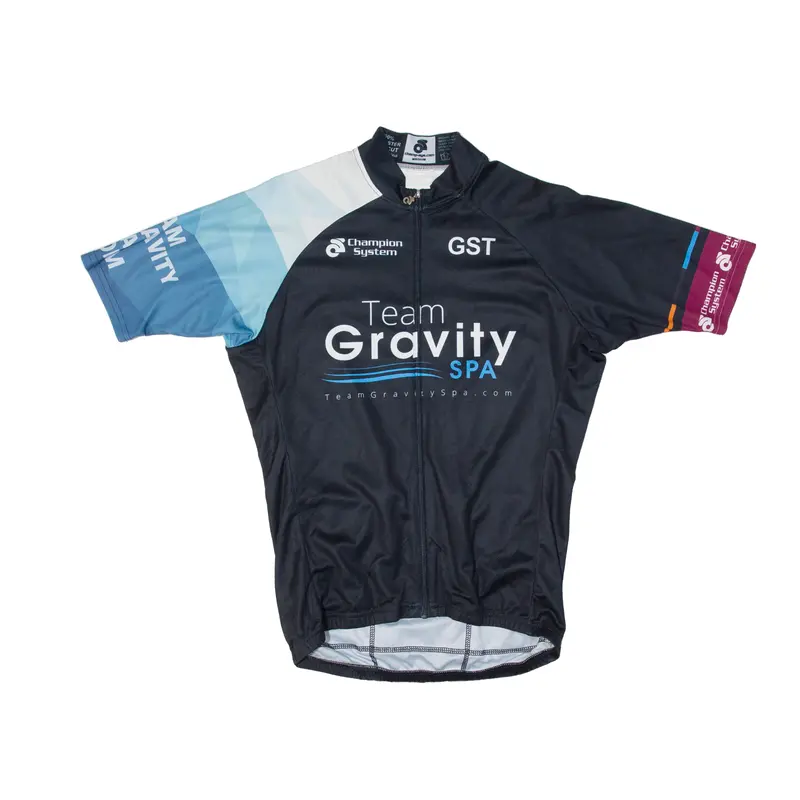 Champion System Cycling Full Zip Mens Jersey Black M 1