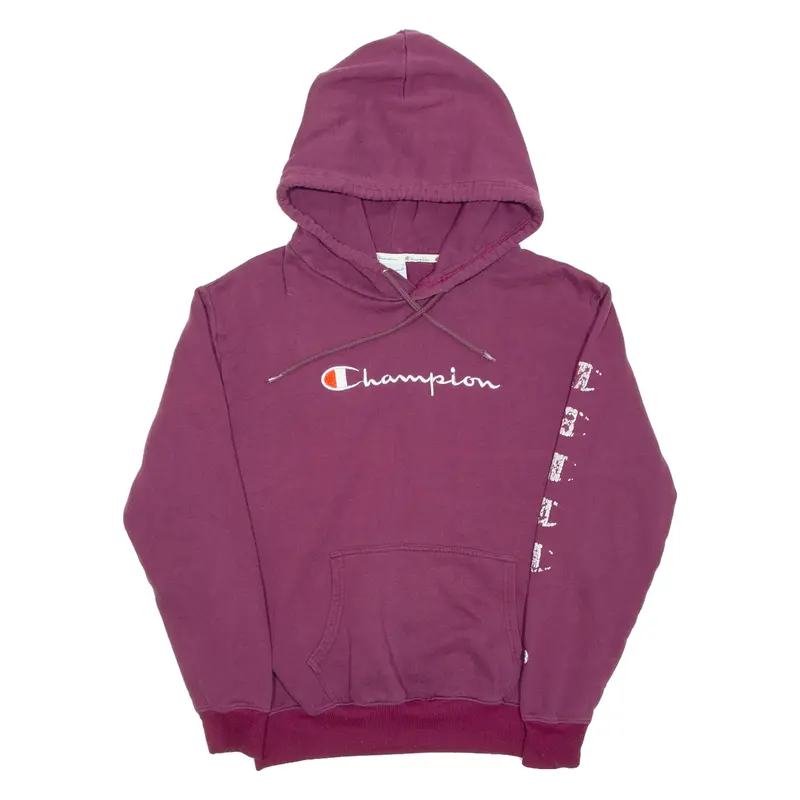 Champion Womens Maroon Hoodie M 1