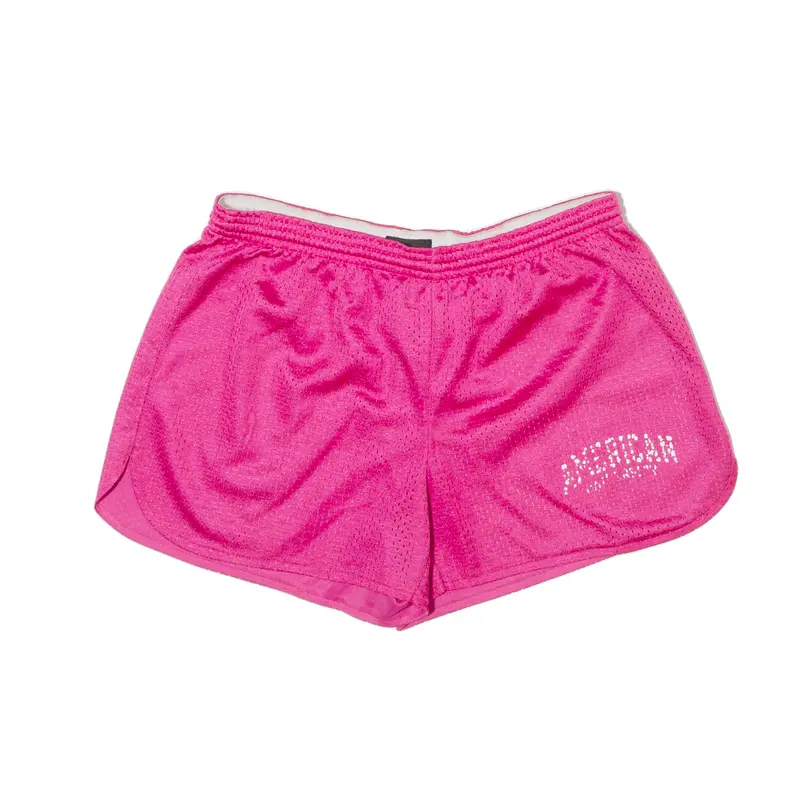 Champion Womens Sports Shorts Pink Relaxed 90S S W28 1