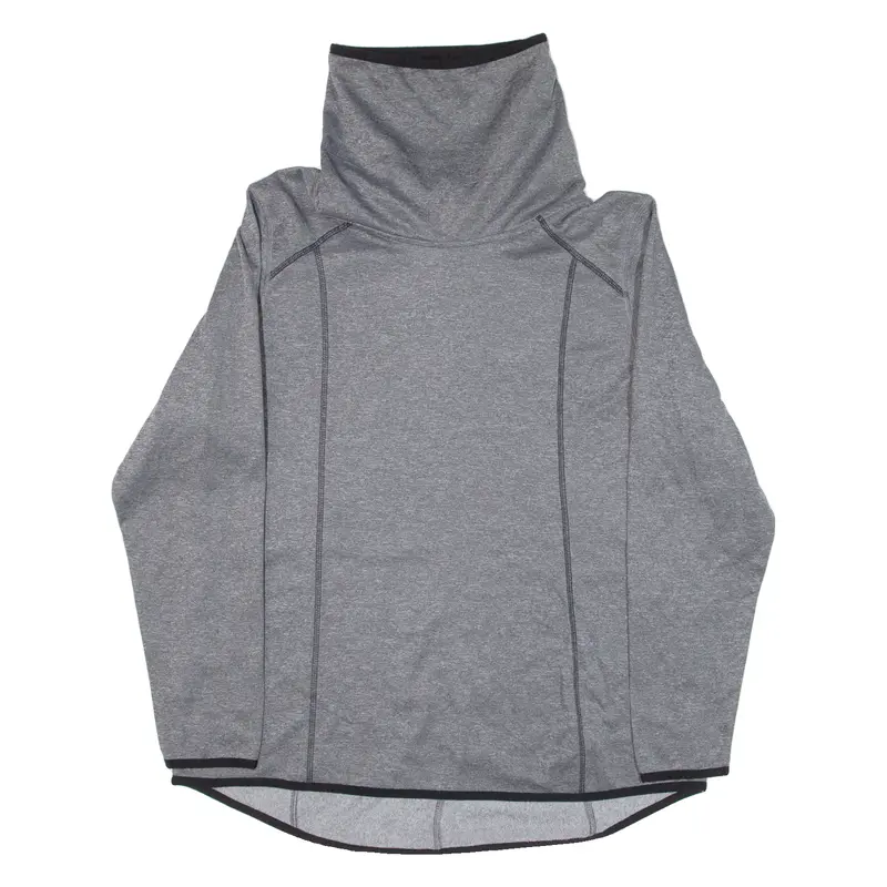 Champion Womens Sweatshirt Grey High Neck Xl 1