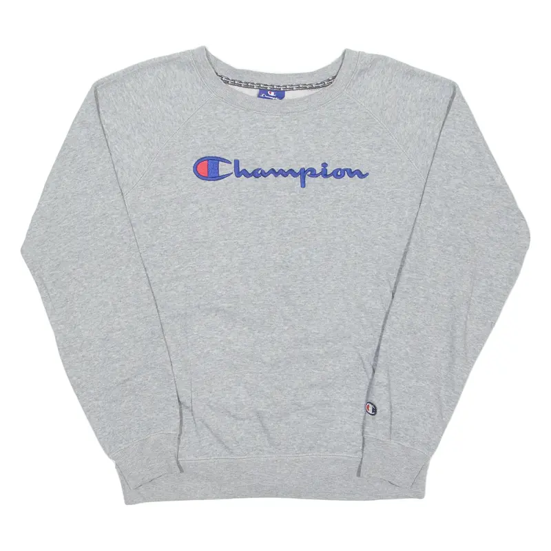 Champion Womens Sweatshirt Grey M 1