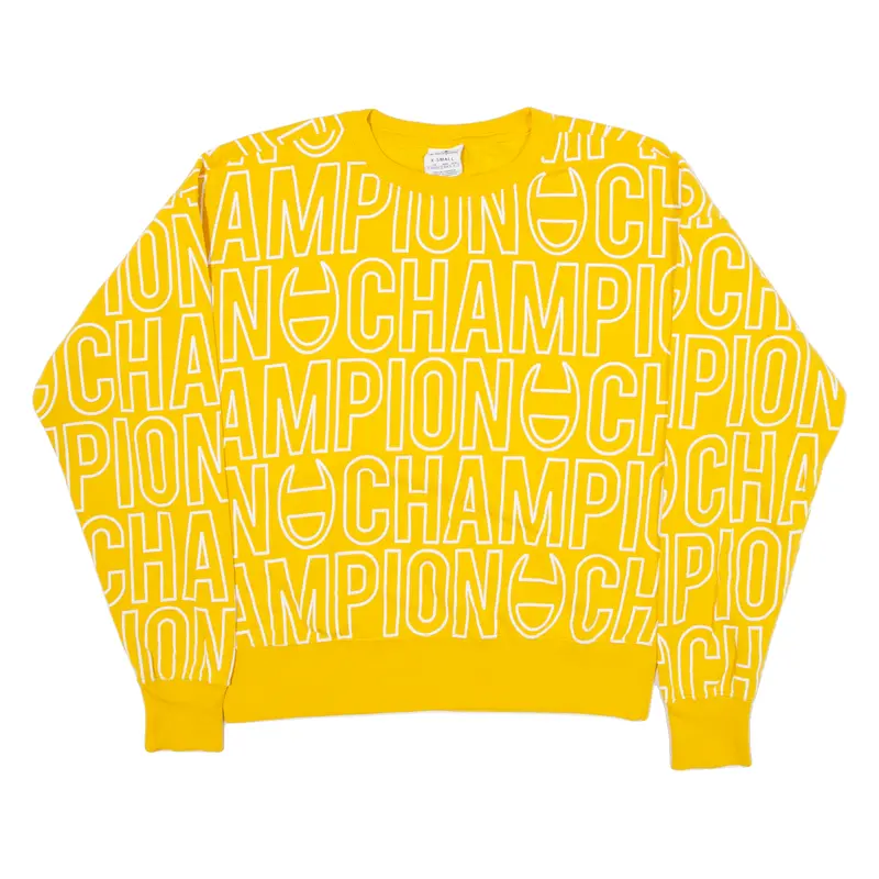 Champion Womens Sweatshirt Orange Xs 1