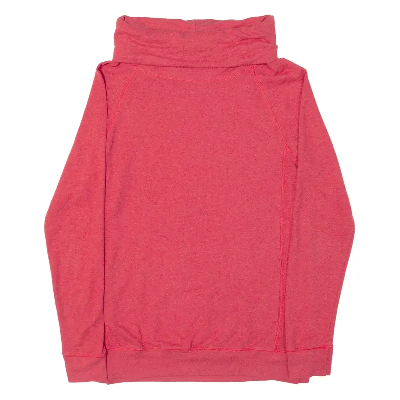 Champion Womens Sweatshirt Red Roll Neck M 1