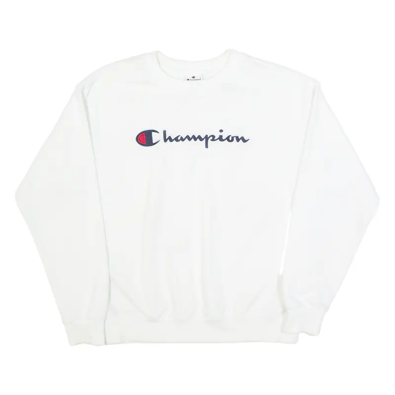 Champion Womens Sweatshirt White S 1
